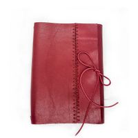 Reusable Artisan Notebook of Smooth Cowhide Leather