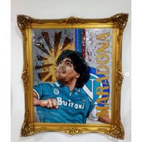 "Maradona" vitraux