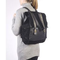 Black Meganisi Backpack